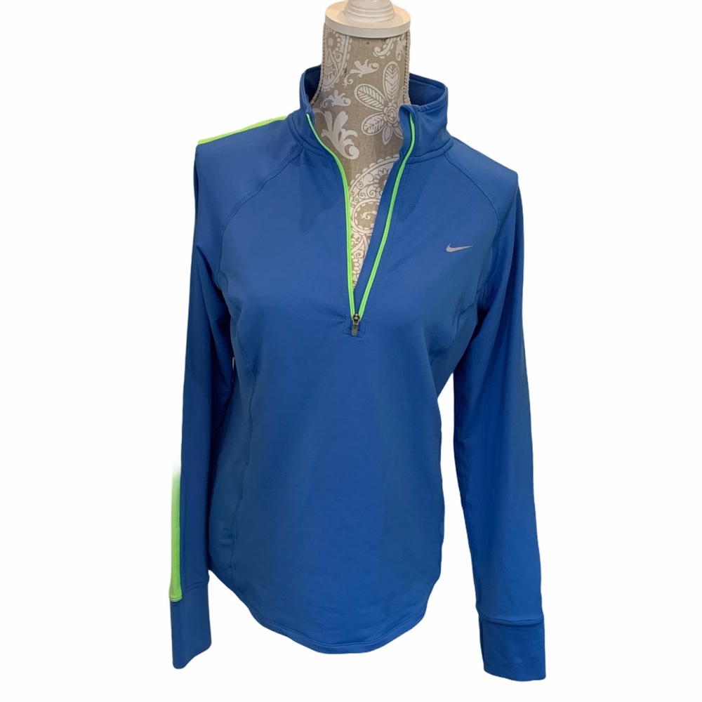 NIKE ¼ Zip Pullover Track Jersey Jacket MED 1794